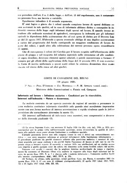 Rassegna della previdenza sociale assicurazioni e legislazione sociale, infortuni e igiene del lavoro