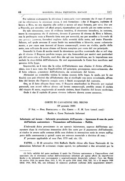 Rassegna della previdenza sociale assicurazioni e legislazione sociale, infortuni e igiene del lavoro