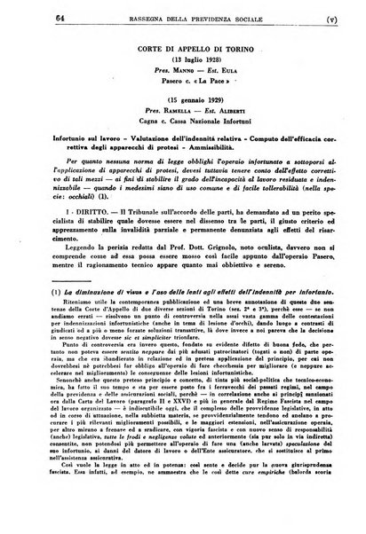 Rassegna della previdenza sociale assicurazioni e legislazione sociale, infortuni e igiene del lavoro