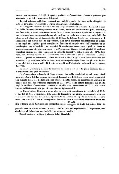 Rassegna della previdenza sociale assicurazioni e legislazione sociale, infortuni e igiene del lavoro