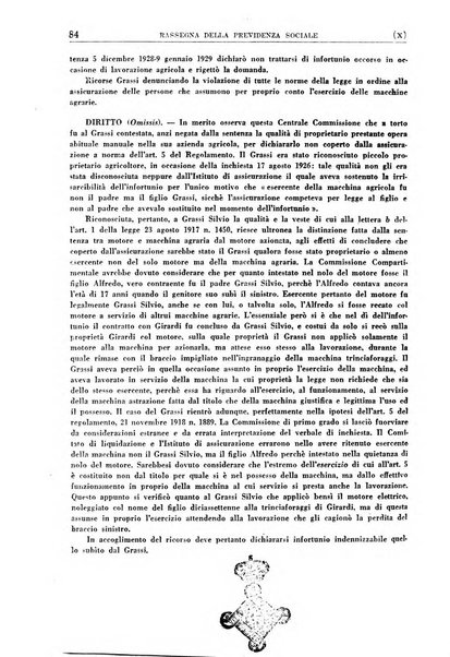 Rassegna della previdenza sociale assicurazioni e legislazione sociale, infortuni e igiene del lavoro