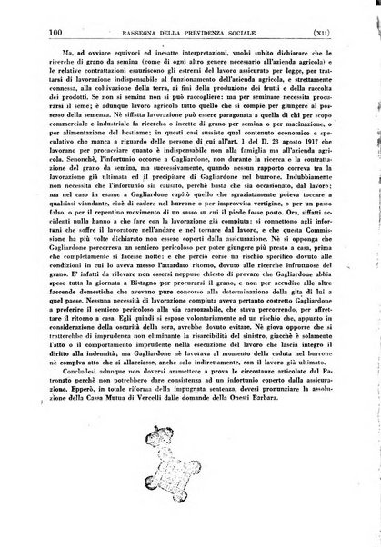 Rassegna della previdenza sociale assicurazioni e legislazione sociale, infortuni e igiene del lavoro