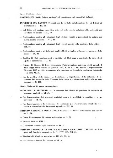 Rassegna della previdenza sociale assicurazioni e legislazione sociale, infortuni e igiene del lavoro