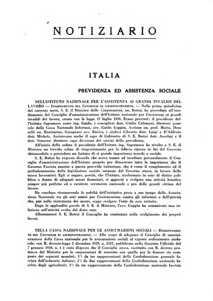 Rassegna della previdenza sociale assicurazioni e legislazione sociale, infortuni e igiene del lavoro