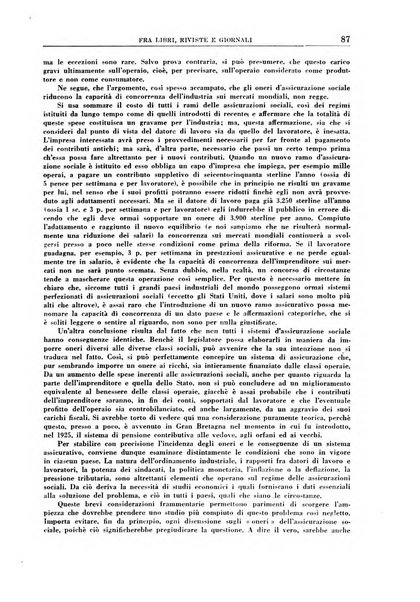 Rassegna della previdenza sociale assicurazioni e legislazione sociale, infortuni e igiene del lavoro