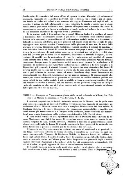 Rassegna della previdenza sociale assicurazioni e legislazione sociale, infortuni e igiene del lavoro