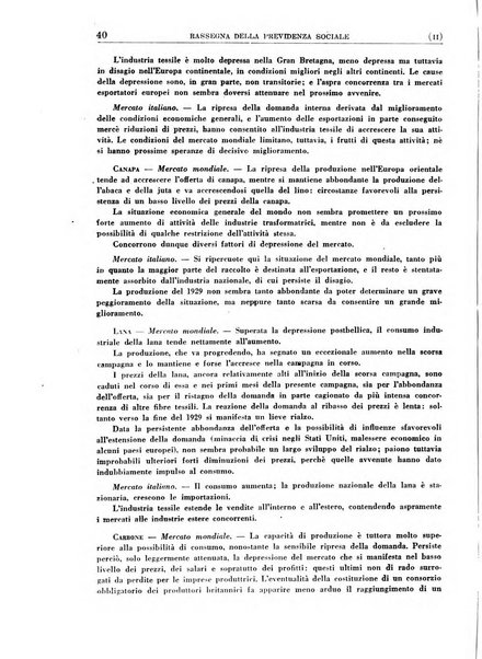 Rassegna della previdenza sociale assicurazioni e legislazione sociale, infortuni e igiene del lavoro