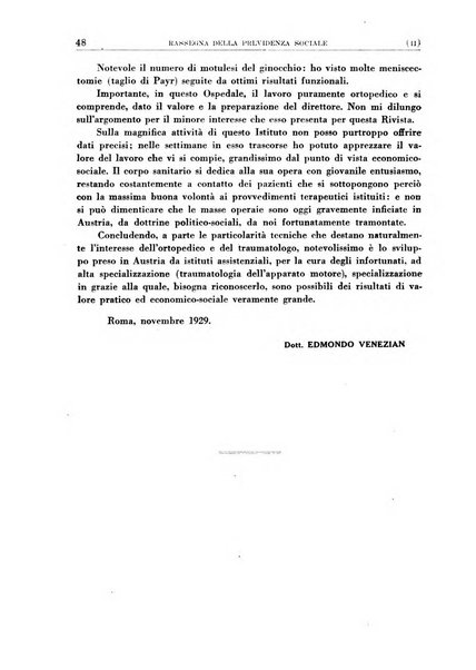 Rassegna della previdenza sociale assicurazioni e legislazione sociale, infortuni e igiene del lavoro