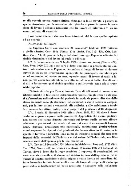 Rassegna della previdenza sociale assicurazioni e legislazione sociale, infortuni e igiene del lavoro