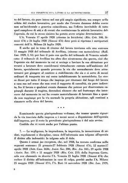 Rassegna della previdenza sociale assicurazioni e legislazione sociale, infortuni e igiene del lavoro