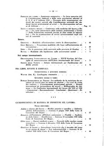 Rassegna della previdenza sociale assicurazioni e legislazione sociale, infortuni e igiene del lavoro