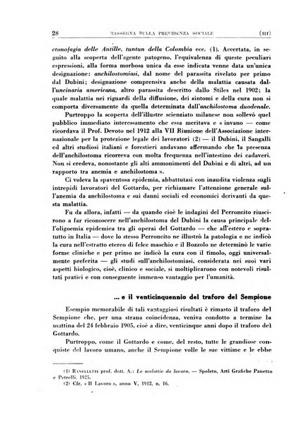 Rassegna della previdenza sociale assicurazioni e legislazione sociale, infortuni e igiene del lavoro