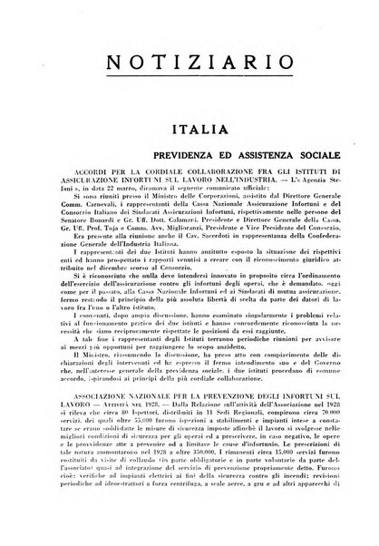 Rassegna della previdenza sociale assicurazioni e legislazione sociale, infortuni e igiene del lavoro