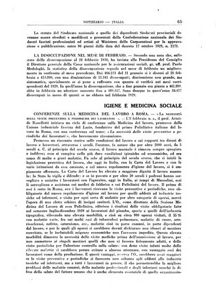 Rassegna della previdenza sociale assicurazioni e legislazione sociale, infortuni e igiene del lavoro