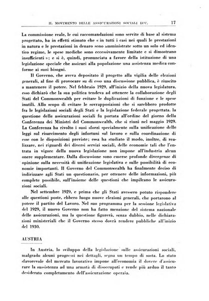 Rassegna della previdenza sociale assicurazioni e legislazione sociale, infortuni e igiene del lavoro