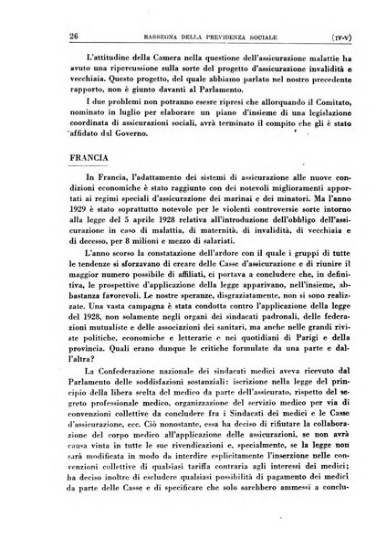 Rassegna della previdenza sociale assicurazioni e legislazione sociale, infortuni e igiene del lavoro