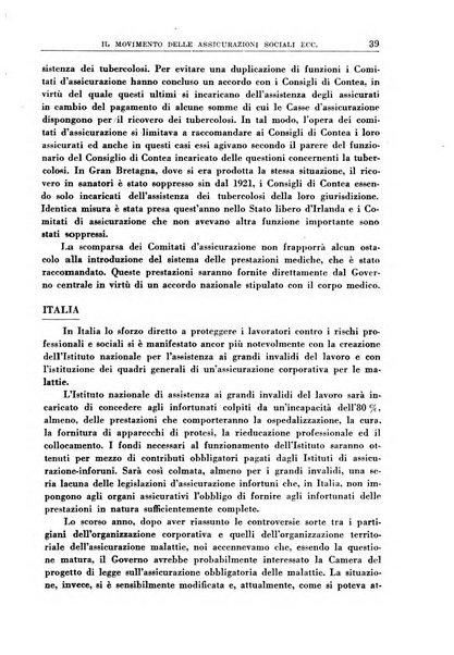 Rassegna della previdenza sociale assicurazioni e legislazione sociale, infortuni e igiene del lavoro