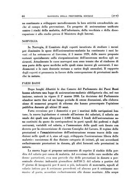 Rassegna della previdenza sociale assicurazioni e legislazione sociale, infortuni e igiene del lavoro