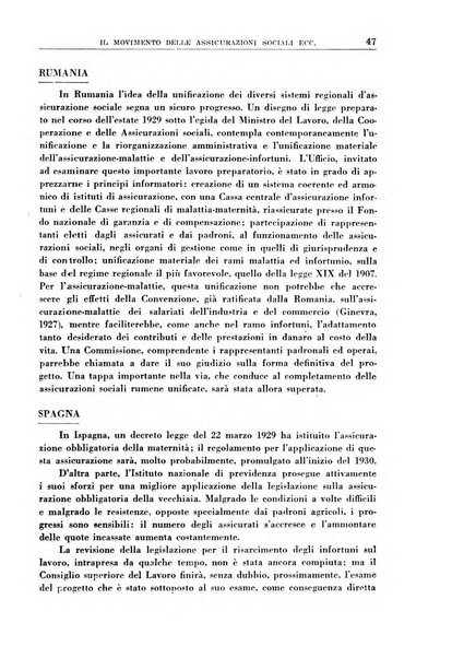 Rassegna della previdenza sociale assicurazioni e legislazione sociale, infortuni e igiene del lavoro