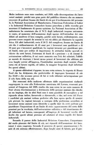 Rassegna della previdenza sociale assicurazioni e legislazione sociale, infortuni e igiene del lavoro