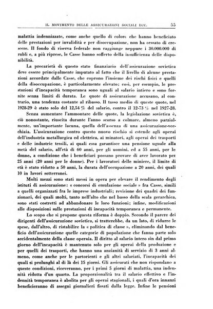 Rassegna della previdenza sociale assicurazioni e legislazione sociale, infortuni e igiene del lavoro