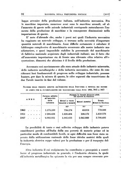 Rassegna della previdenza sociale assicurazioni e legislazione sociale, infortuni e igiene del lavoro