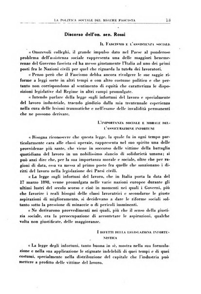 Rassegna della previdenza sociale assicurazioni e legislazione sociale, infortuni e igiene del lavoro