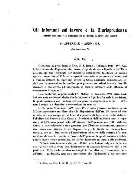 Rassegna della previdenza sociale assicurazioni e legislazione sociale, infortuni e igiene del lavoro