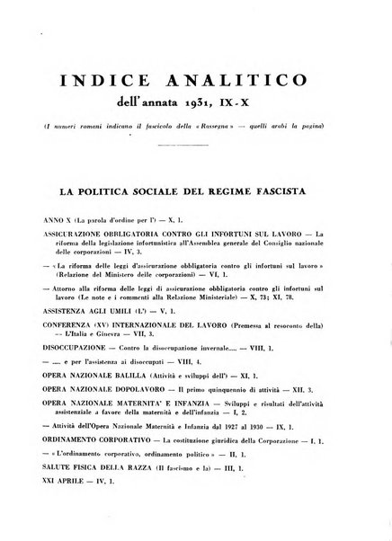 Rassegna della previdenza sociale assicurazioni e legislazione sociale, infortuni e igiene del lavoro