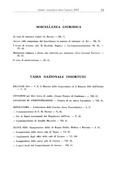 Rassegna della previdenza sociale assicurazioni e legislazione sociale, infortuni e igiene del lavoro