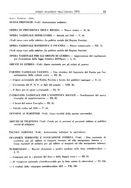 Rassegna della previdenza sociale assicurazioni e legislazione sociale, infortuni e igiene del lavoro