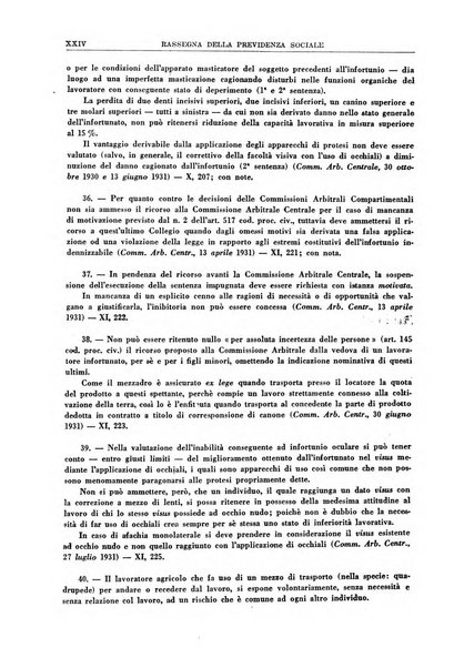 Rassegna della previdenza sociale assicurazioni e legislazione sociale, infortuni e igiene del lavoro