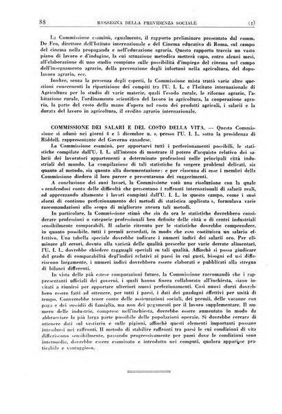 Rassegna della previdenza sociale assicurazioni e legislazione sociale, infortuni e igiene del lavoro