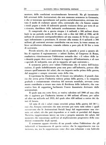 Rassegna della previdenza sociale assicurazioni e legislazione sociale, infortuni e igiene del lavoro