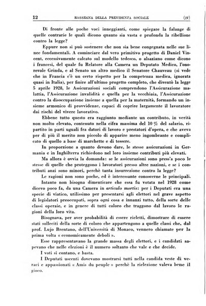 Rassegna della previdenza sociale assicurazioni e legislazione sociale, infortuni e igiene del lavoro