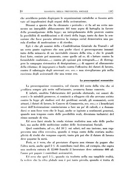 Rassegna della previdenza sociale assicurazioni e legislazione sociale, infortuni e igiene del lavoro