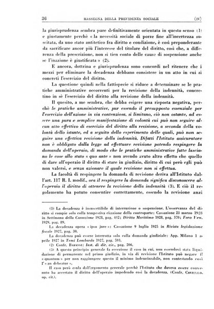 Rassegna della previdenza sociale assicurazioni e legislazione sociale, infortuni e igiene del lavoro