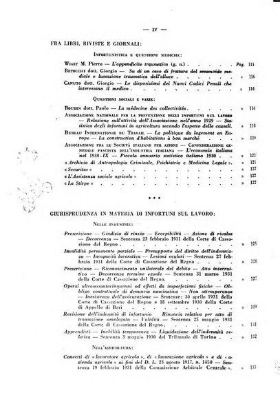 Rassegna della previdenza sociale assicurazioni e legislazione sociale, infortuni e igiene del lavoro