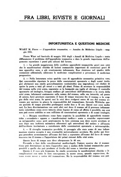 Rassegna della previdenza sociale assicurazioni e legislazione sociale, infortuni e igiene del lavoro