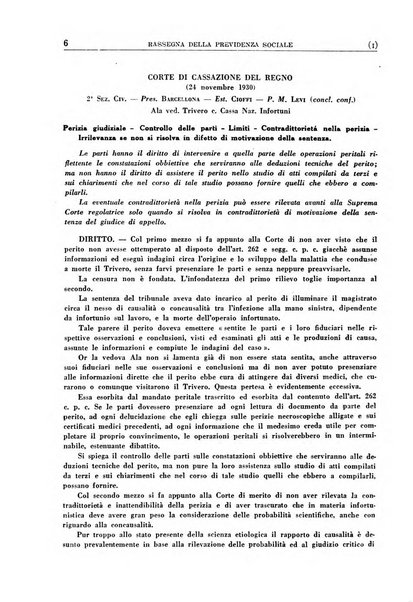 Rassegna della previdenza sociale assicurazioni e legislazione sociale, infortuni e igiene del lavoro