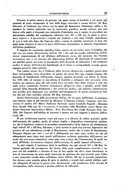 Rassegna della previdenza sociale assicurazioni e legislazione sociale, infortuni e igiene del lavoro