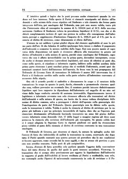 Rassegna della previdenza sociale assicurazioni e legislazione sociale, infortuni e igiene del lavoro