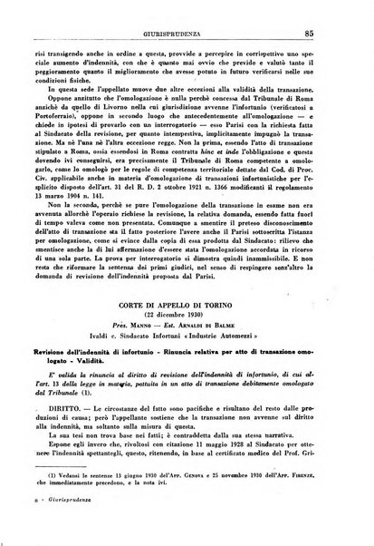 Rassegna della previdenza sociale assicurazioni e legislazione sociale, infortuni e igiene del lavoro