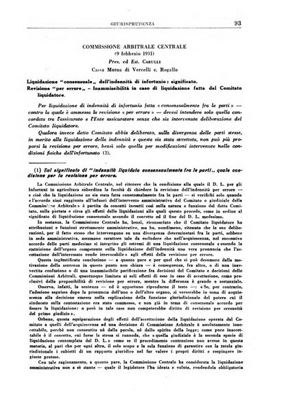 Rassegna della previdenza sociale assicurazioni e legislazione sociale, infortuni e igiene del lavoro