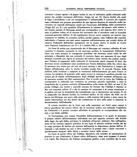 Rassegna della previdenza sociale assicurazioni e legislazione sociale, infortuni e igiene del lavoro