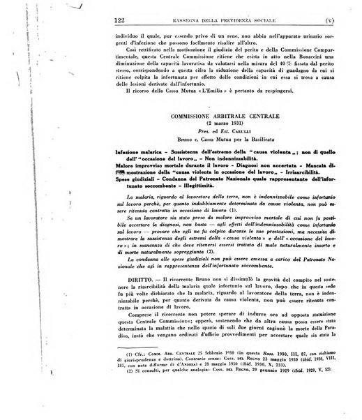 Rassegna della previdenza sociale assicurazioni e legislazione sociale, infortuni e igiene del lavoro