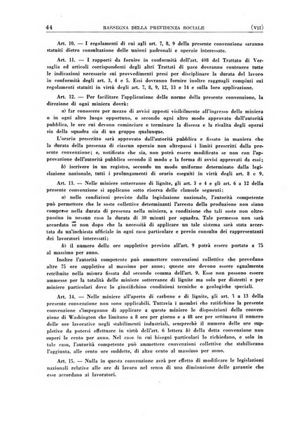 Rassegna della previdenza sociale assicurazioni e legislazione sociale, infortuni e igiene del lavoro