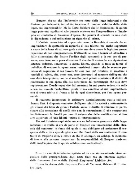 Rassegna della previdenza sociale assicurazioni e legislazione sociale, infortuni e igiene del lavoro