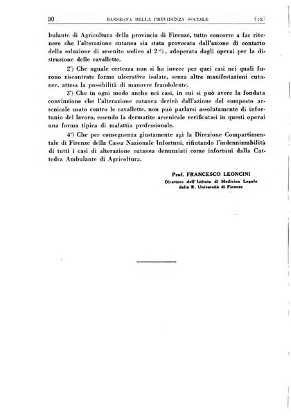 Rassegna della previdenza sociale assicurazioni e legislazione sociale, infortuni e igiene del lavoro