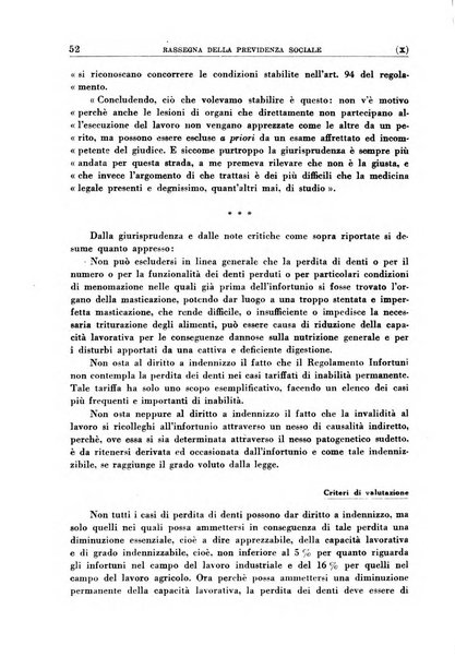 Rassegna della previdenza sociale assicurazioni e legislazione sociale, infortuni e igiene del lavoro